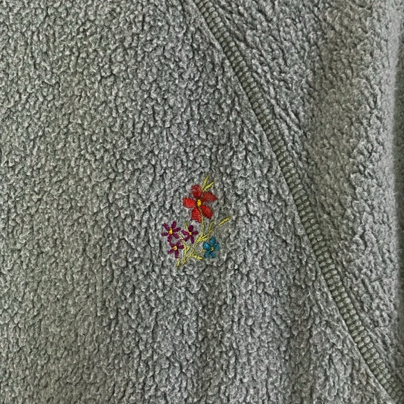 new Anthropologie T.La Embroidered Mock-Neck Sweatshirt XS NWT - Picture 5 of 8